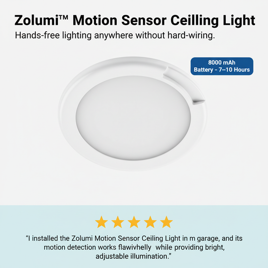 Zolumi ™ - Motion Sensor Ceiling Light