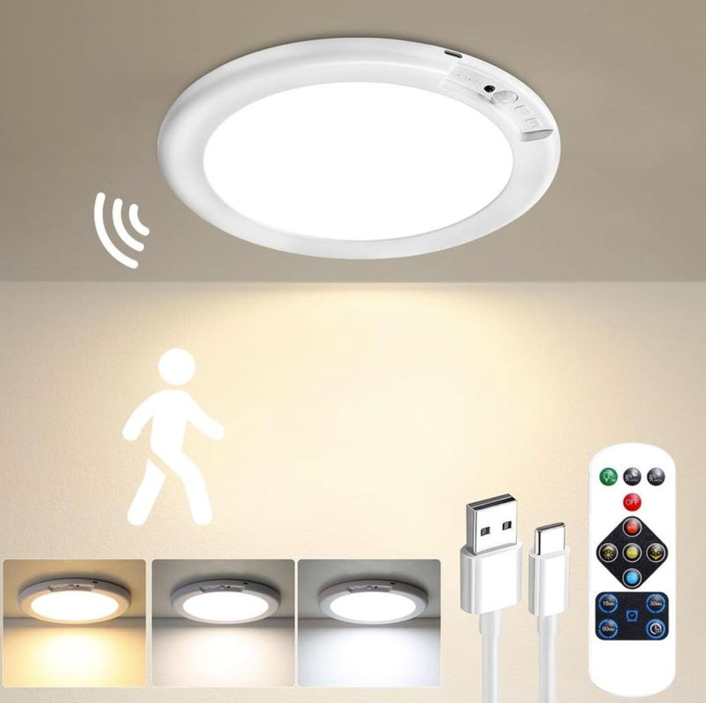 Zolumi ™ - Motion Sensor Ceiling Light