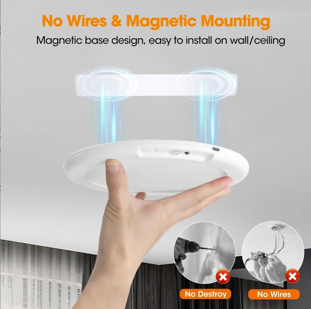 Zolumi ™ - Motion Sensor Ceiling Light