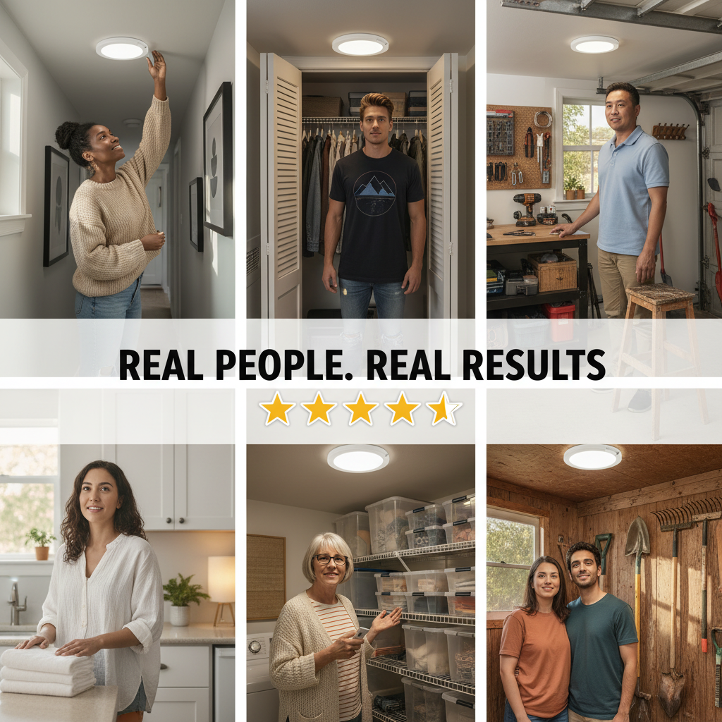 Zolumi ™ - Motion Sensor Ceiling Light